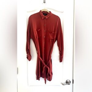 Vici Women’s button down shirt dress